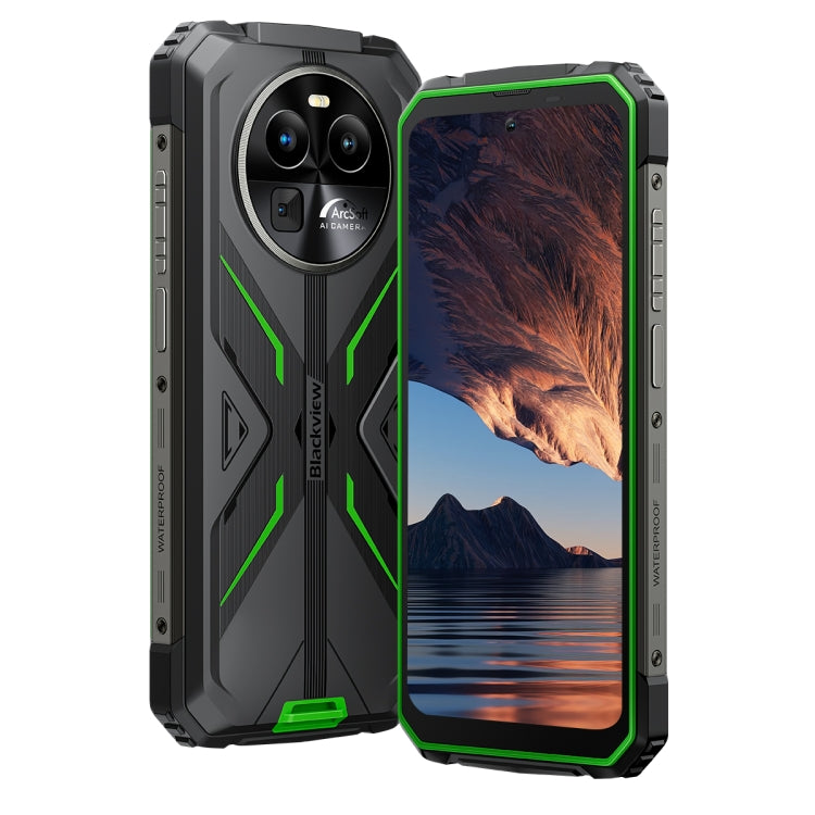 Blackview BV8100 Rugged Phone, 8GB+256GB, 6.5 inch Android 14 MediaTek Helio G99 Octa Core up to 2.2GHz, Network: 4G, NFC, OTG(Green) - Blackview by Blackview | Online Shopping UK | buy2fix