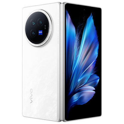 vivo X Fold3, 12GB+256GB, Face ID / Fingerprint Identification, 8.03 inch + 6.53 inch Android 14 OriginOS 4 Snapdragon 8 Gen 2 Octa Core 3.25GHz, OTG, NFC, Network: 5G(White) - vivo by vivo | Online Shopping UK | buy2fix