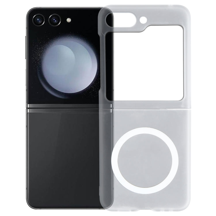 For Samsung Galaxy Z Flip6 MagSafe All-Inclusive Shockproof PC Phone Case(Transparent) - Galaxy Z Flip6 5G Cases by buy2fix | Online Shopping UK | buy2fix