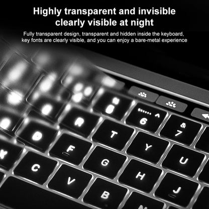 For MacBook Air 13.6 inch A2681 2022 ZGA Contact Invisible TPU Keyboard Protective Film - Keyboard Protector by ZGA | Online Shopping UK | buy2fix