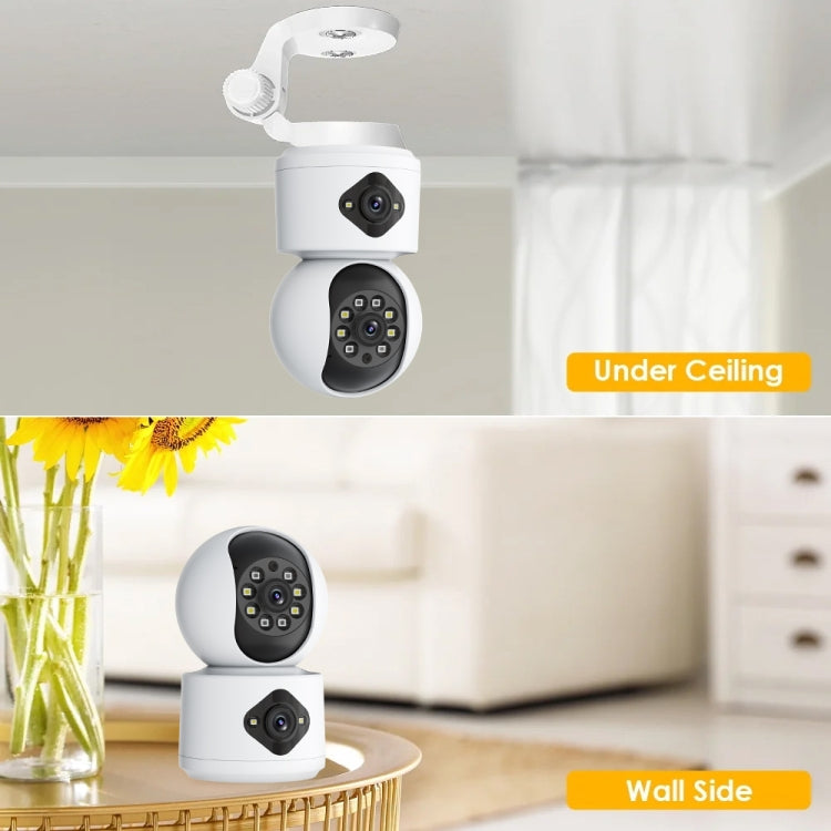 Y6204 4MP Zoom HD Indoor Waterproof Smart WiFi Camera, Specification:US Plug(White) - Wireless Camera by buy2fix | Online Shopping UK | buy2fix