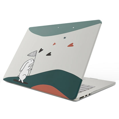 For MacBook Air 13.3 A1932 / A2179 / A2337 UV Printed Pattern Laptop Frosted Protective Case(DDC-114) - MacBook Air Cases by buy2fix | Online Shopping UK | buy2fix