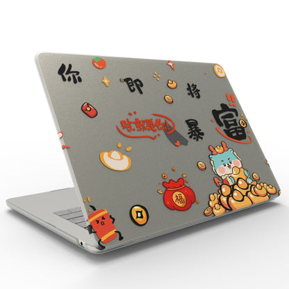 For MacBook Pro 13.3 A1278 UV Printed Pattern Laptop Frosted Protective Case(DDC-1689) - MacBook Pro Cases by buy2fix | Online Shopping UK | buy2fix