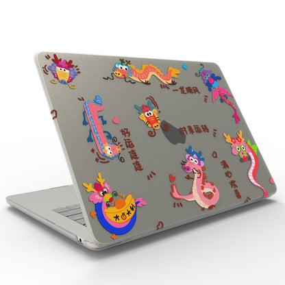 For MacBook Pro 13.3 A2338/A2251/A2289/A2159 UV Printed Pattern Laptop Frosted Protective Case(DDC-1683) - MacBook Pro Cases by buy2fix | Online Shopping UK | buy2fix