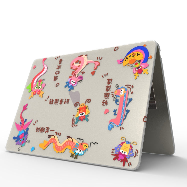 For MacBook Pro 15.4 Retina A1398 UV Printed Pattern Laptop Frosted Protective Case(DDC-1683) - MacBook Cases by buy2fix | Online Shopping UK | buy2fix