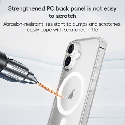 For iPhone 16 Pro ZGA Magsafe Clear PC Hybrid TPU Phone Case(Transparent) - iPhone 16 Pro Cases by ZGA | Online Shopping UK | buy2fix