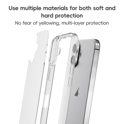 For iPhone 16 Plus ZGA Magsafe Clear PC Hybrid TPU Phone Case(Transparent) - iPhone 16 Plus Cases by ZGA | Online Shopping UK | buy2fix