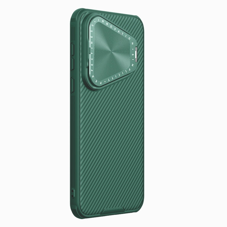 For Huawei Pura 70 NILLKIN CamShield Prop MagSafe Magnetic PC Phone Case(Green) - Huawei Cases by NILLKIN | Online Shopping UK | buy2fix