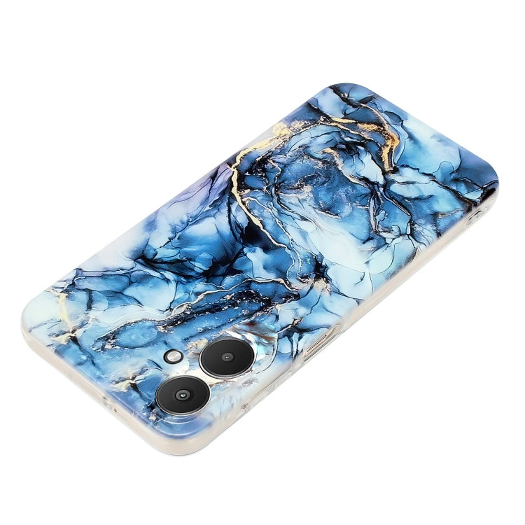 For Xiaomi Redmi 13C 4G IMD Marble Pattern TPU Phone Case(Grey) - 13C Cases by buy2fix | Online Shopping UK | buy2fix