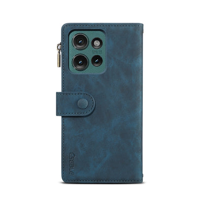 For Motorola Edge 50 5G Global ESEBLE Retro Frosted RFID Leather Phone Case(Dark Green) - Motorola Cases by ESEBLE | Online Shopping UK | buy2fix