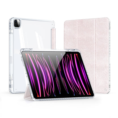 For iPad Pro 11 2020/2021/2022 DUX DUCIS Unid Series PU+TPU Smart Tablet Case(Pink) - iPad Pro 11 (2022/2021) Cases by DUX DUCIS | Online Shopping UK | buy2fix