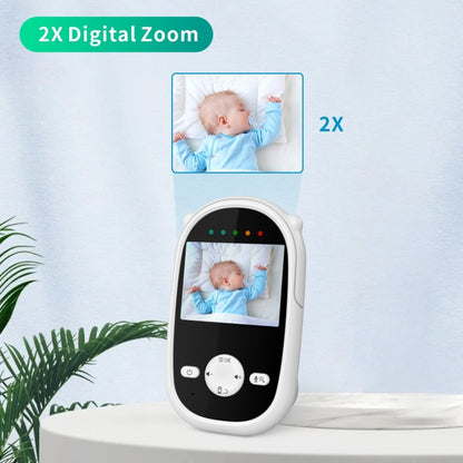 SM25 2.4 inch LCD Screen Baby Monitor Care Camera(EU Plug) - Baby Monitor by buy2fix | Online Shopping UK | buy2fix