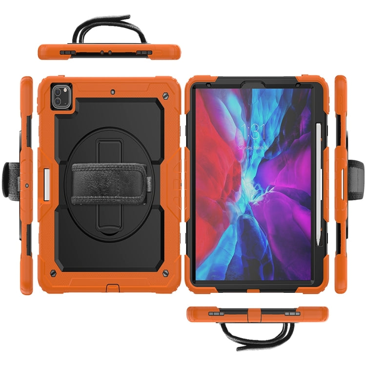 For iPad Pro 13 2024 Silicone + PC Tablet Protective Case(Orange+Black) - iPad Pro 13 2024 Cases by buy2fix | Online Shopping UK | buy2fix