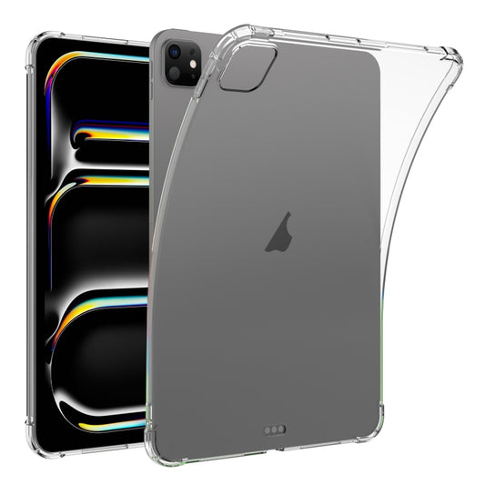 For iPad Pro 13 2024 Highly Transparent TPU Full Thicken Corners Shockproof Protective Case(Transparent) - iPad Pro 13 2024 Cases by buy2fix | Online Shopping UK | buy2fix