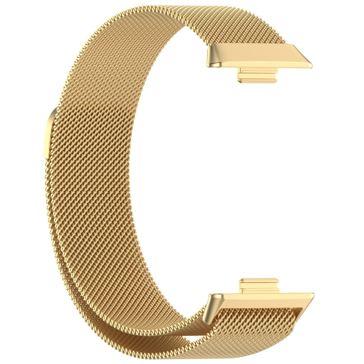 For Huawei Watch Fit3 Milanese Metal Watch Band(Gold) - Watch Bands by buy2fix | Online Shopping UK | buy2fix