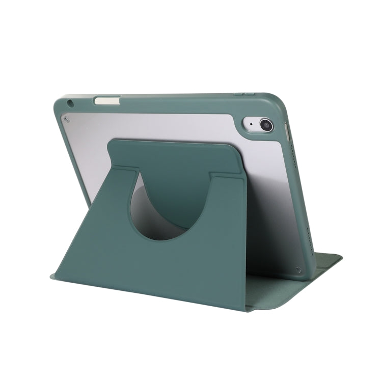 For iPad Pro 11 2024 2 in 1 Acrylic Split Rotating Leather Tablet Case(Grey) - iPad Pro 11 2024 Cases by buy2fix | Online Shopping UK | buy2fix