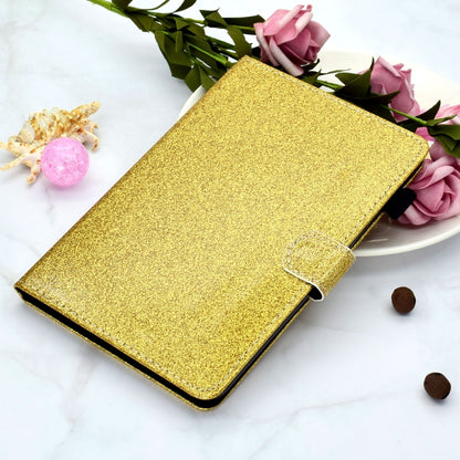 For iPad Pro 11 2024 Glitter Smart Leather Tablet Case(Golden) - iPad Pro 11 2024 Cases by buy2fix | Online Shopping UK | buy2fix