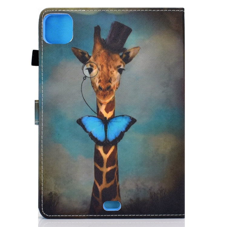 For iPad Pro 11 2024 Painted Stitching Smart Leather Tablet Case(Deer) - iPad Pro 11 2024 Cases by buy2fix | Online Shopping UK | buy2fix