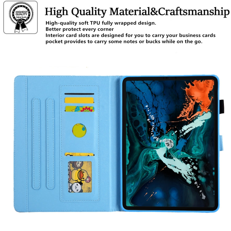 For iPad Pro 11 2024 Colored Drawing Leather Smart Tablet Case(Colorful Stone) - iPad Pro 11 2024 Cases by buy2fix | Online Shopping UK | buy2fix