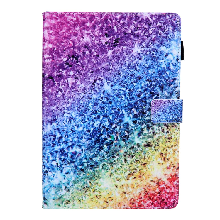 For iPad Pro 11 2024 Colored Drawing Leather Smart Tablet Case(Colorful Diamonds) - iPad Pro 11 2024 Cases by buy2fix | Online Shopping UK | buy2fix