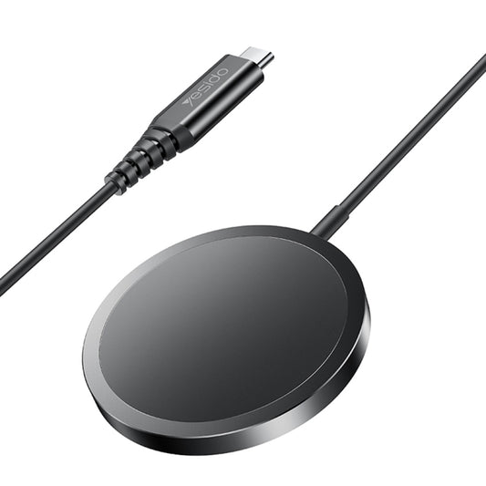 Yesido DS21 15W Detachable Magnetic Wireless Charger(Black) - Wireless Charger by Yesido | Online Shopping UK | buy2fix