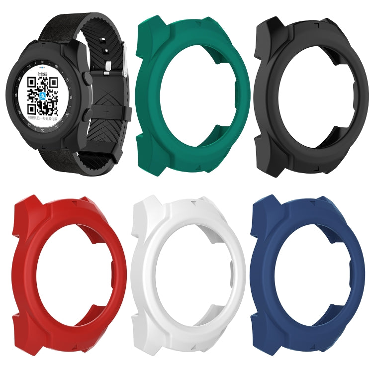 For Ticwatch Pro 2020 / Ticwatch Pro Universal Silicone Protective Case(Black) - Watch Case by buy2fix | Online Shopping UK | buy2fix