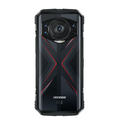 DOOGEE S118 Rugged Phone, 8GB+512GB, 6.58 inch Android 14 MediaTek Helio G99 Octa Core, Network: 4G, OTG, NFC(Black Red) - DOOGEE by DOOGEE | Online Shopping UK | buy2fix