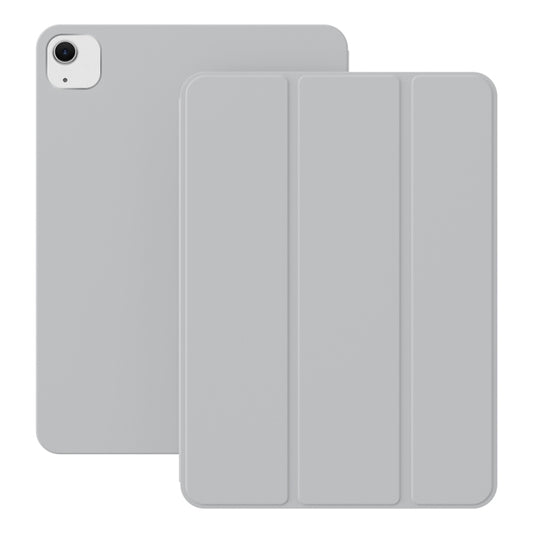 For iPad Air 13 2024 Ultra-thin Double-sided Clip Magnetic Smart Tablet Case(Grey) - iPad Air 13 2024 Cases by buy2fix | Online Shopping UK | buy2fix