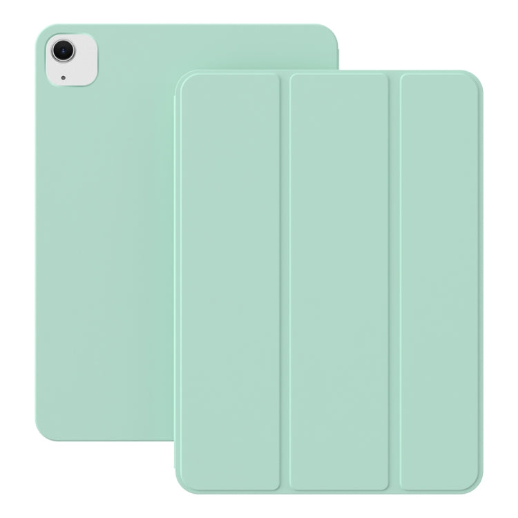 For iPad Air 13 2024 Ultra-thin Double-sided Clip Magnetic Smart Tablet Case(Mint Green) - iPad Air 13 2024 Cases by buy2fix | Online Shopping UK | buy2fix