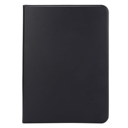 For iPad Air 13 2024 Stretch Voltage Plain Leather Smart Tablet Case(Black) - iPad Air 13 2024 Cases by buy2fix | Online Shopping UK | buy2fix