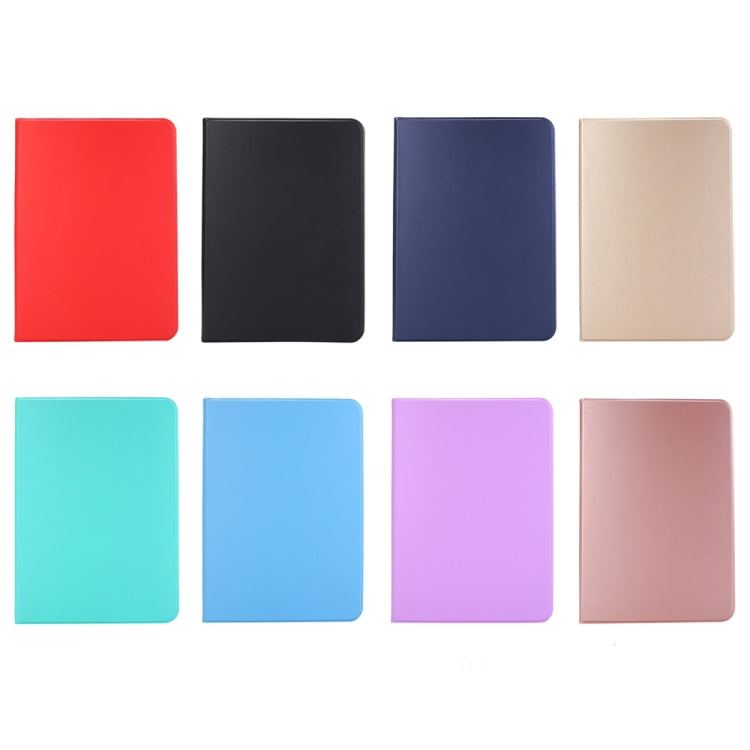 For iPad Pro 11 2024 Stretch Voltage Plain Leather Smart Tablet Case(Purple) - iPad Pro 11 2024 Cases by buy2fix | Online Shopping UK | buy2fix