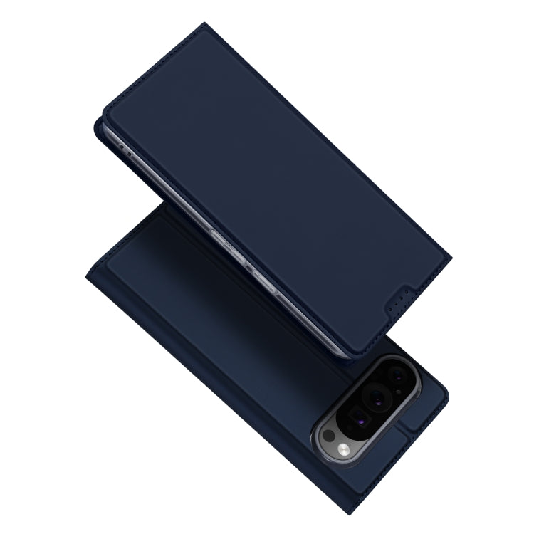 For Google Pixel 9 Pro XL DUX DUCIS Skin Pro Series Horizontal Flip Phone Leather Case(Blue) - Google Cases by DUX DUCIS | Online Shopping UK | buy2fix