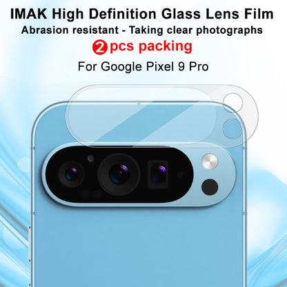 For Google Pixel 9 Pro 2pcs/Set imak HD Glass Rear Camera Lens Film - Other by imak | Online Shopping UK | buy2fix