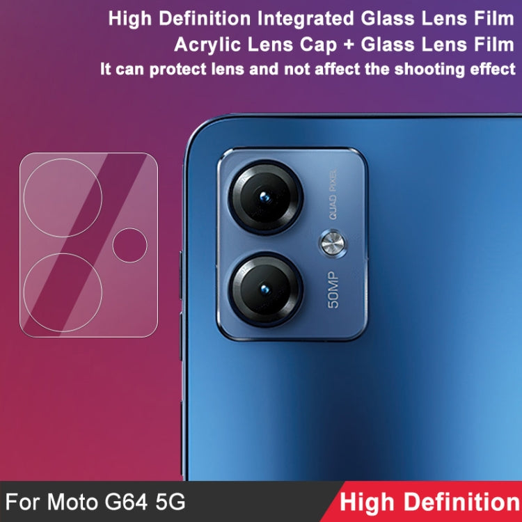 For Motorola Moto G64 5G / G54 5G imak High Definition Integrated Glass Lens Film - Other by imak | Online Shopping UK | buy2fix