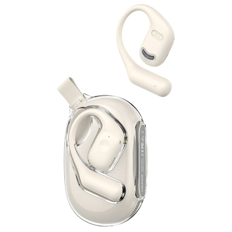 USAMS UG26 OWS Ear-hook Bluetooth 5.3 Earphone(White) - TWS Earphone by USAMS | Online Shopping UK | buy2fix