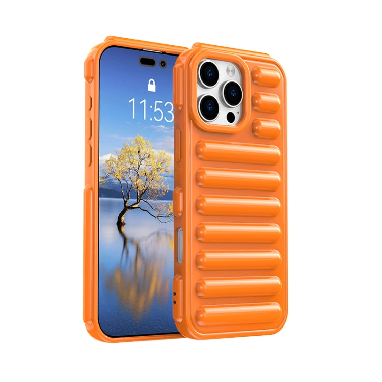 For iPhone 16 Pro Max Capsule Series Candy Color TPU Phone Case(Orange) - iPhone 16 Pro Max Cases by buy2fix | Online Shopping UK | buy2fix