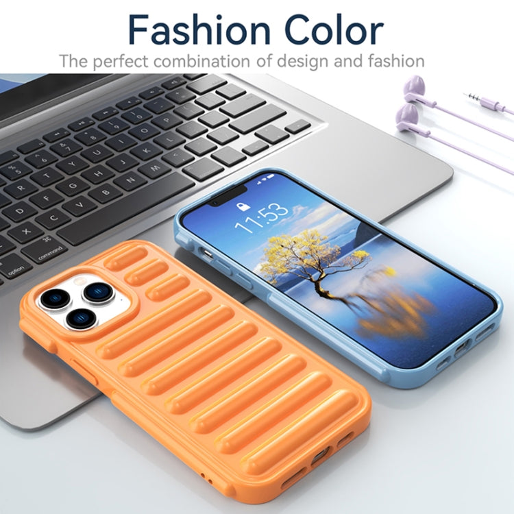 For iPhone 16 Plus Capsule Series Candy Color TPU Phone Case(Transparent) - iPhone 16 Plus Cases by buy2fix | Online Shopping UK | buy2fix