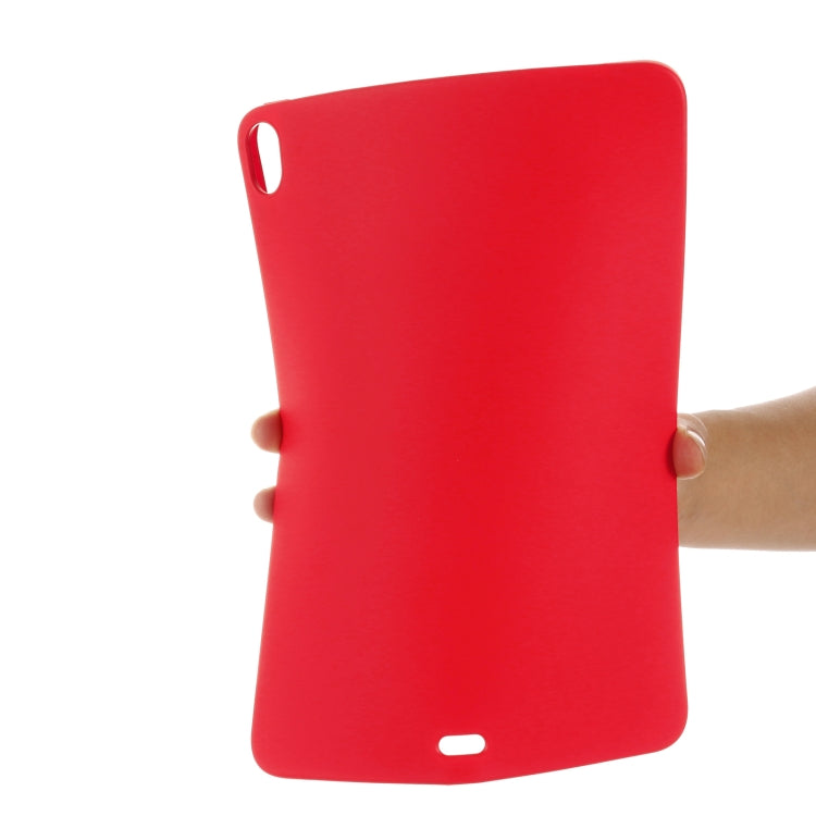 For iPad Air 13 2024 Pure Color Liquid Silicone Shockproof Tablet Case(Red) - iPad Air 13 2024 Cases by buy2fix | Online Shopping UK | buy2fix