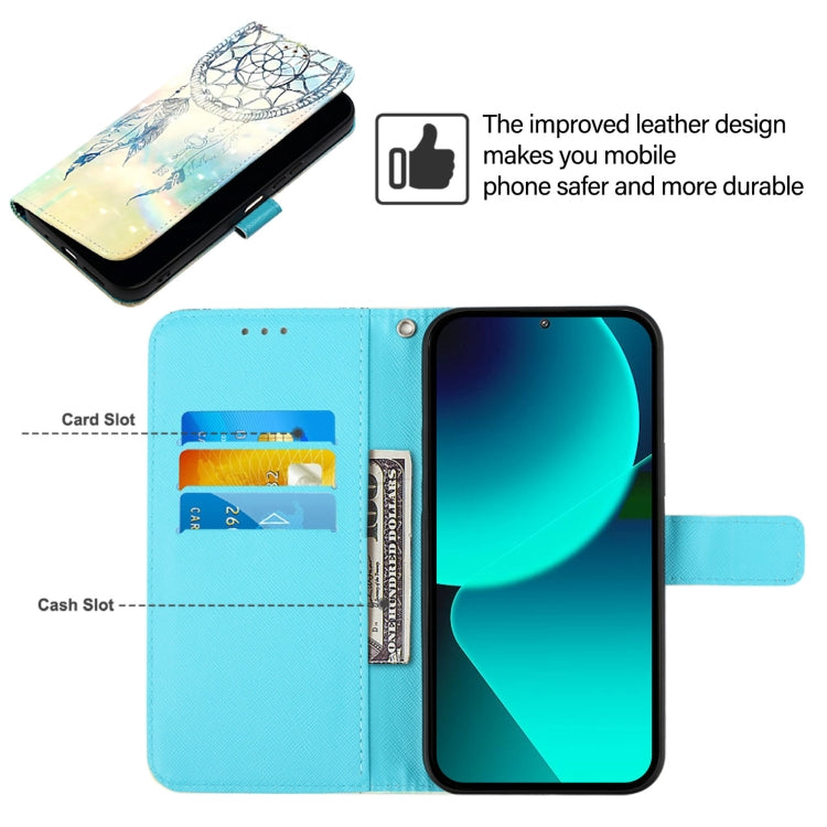 For Google Pixel 9 / 9 Pro 3D Painting Horizontal Flip Leather Phone Case(Dream Wind Chimes) - Google Cases by buy2fix | Online Shopping UK | buy2fix