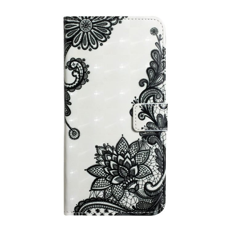 For Samsung Galaxy S25 Ultra 5G Oil Embossed 3D Drawing Leather Phone Case(Lace Flower) - Galaxy S25 Ultra 5G Cases by buy2fix | Online Shopping UK | buy2fix