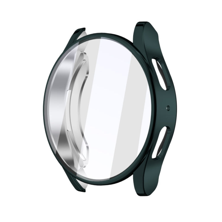 For Samsung Galaxy Watch FE 40mm Full Coverage Electroplated TPU Watch Protective Case(Green) - Watch Cases by buy2fix | Online Shopping UK | buy2fix