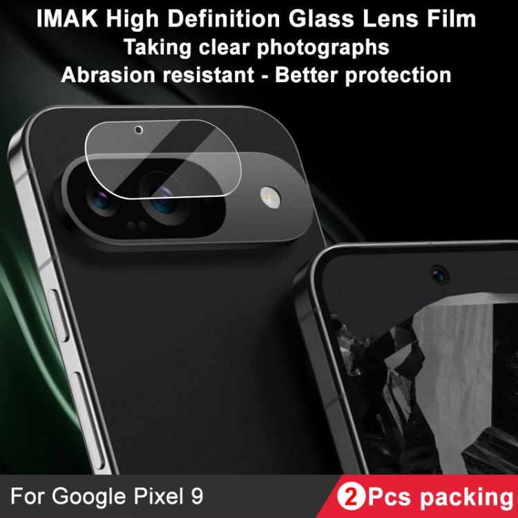 For Google Pixel 9 2pcs/Set imak HD Glass Lens Film, Scaled Down Version - Other by imak | Online Shopping UK | buy2fix