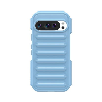 For Google Pixel 9 Pro Capsule Series Candy Color TPU Phone Case(Blue) - Google Cases by buy2fix | Online Shopping UK | buy2fix