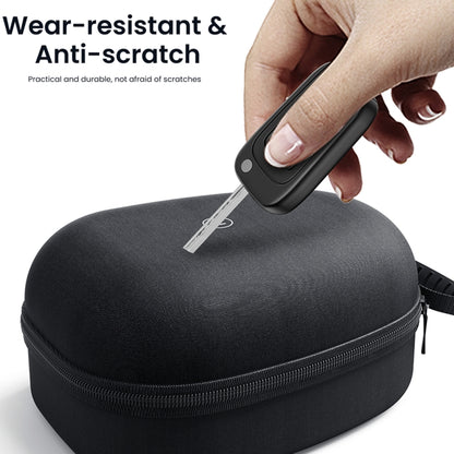 USAMS ZB292 Large Capacity Headphone Storage Bag (Black) - Other Earphone Case by USAMS | Online Shopping UK | buy2fix