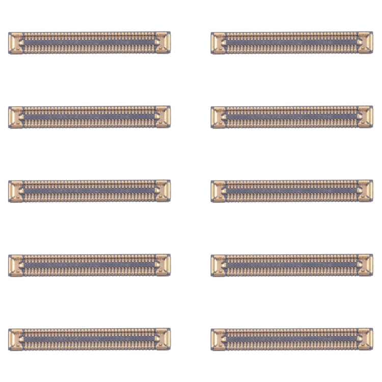 For Samsung Galaxy A15 S-A155F 10pcs Motherboard LCD Display FPC Connector - Galaxy A Series Parts by buy2fix | Online Shopping UK | buy2fix