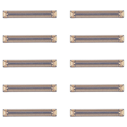 For Samsung Galaxy A04s SM-A047F 10pcs Motherboard LCD Display FPC Connector - Galaxy A Series Parts by buy2fix | Online Shopping UK | buy2fix