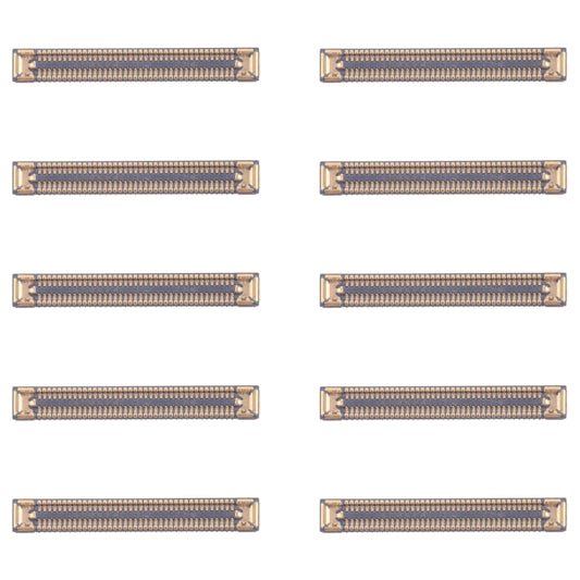 For Samsung Galaxy A73 5G SM-A736B 10pcs Motherboard LCD Display FPC Connector - Galaxy A Series Parts by buy2fix | Online Shopping UK | buy2fix