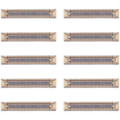 For Samsung Galaxy S22 5G SM-S901B 10pcs Motherboard LCD Display FPC Connector - Galaxy S Series Parts by buy2fix | Online Shopping UK | buy2fix