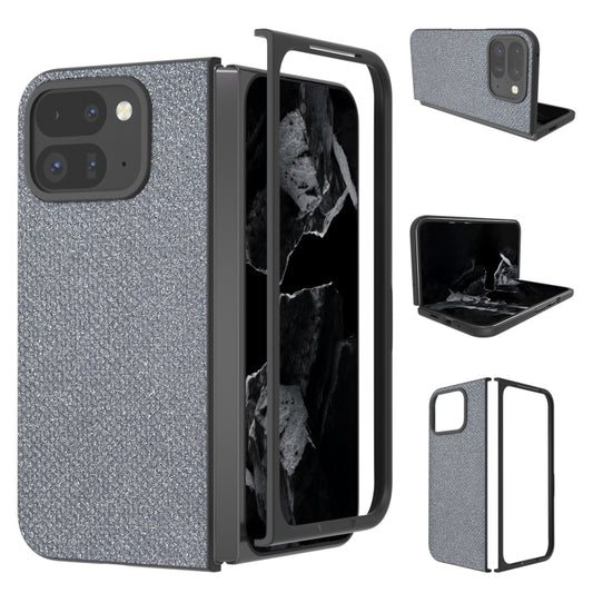 For Google Pixel 9 Pro Fold Diamond Frame Edge Full Coverage Phone Case(Jewel Black) - Google Cases by buy2fix | Online Shopping UK | buy2fix