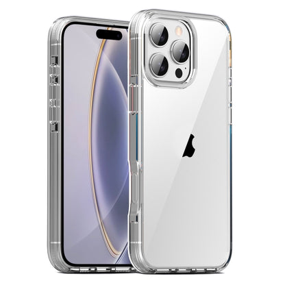 For iPhone 16 Pro Max TPE Airbag TPU+ PC Full Coverage Phone Case(Transparent) - iPhone 16 Pro Max Cases by buy2fix | Online Shopping UK | buy2fix